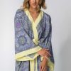 Bielizna Nocna lalupa | Kimono Tropicana Z Kolorowym Nadrukiem - Model 1